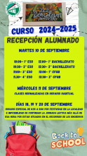 Recepción alumnado